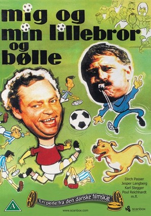 Mig og min lillebror og B&oslash;lle - Danish DVD movie cover (thumbnail)