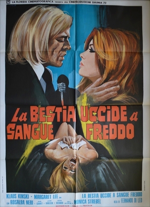 La bestia uccide a sangue freddo - Italian Movie Poster (thumbnail)