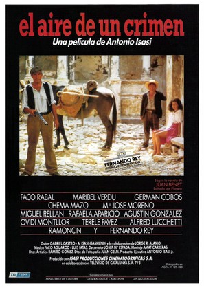 Aire de un crimen, El - Spanish Movie Poster (thumbnail)