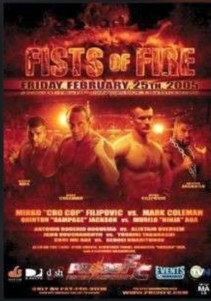 Pride 29: Fists of Fire - Movie Poster (thumbnail)