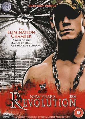 WWE New Year&#039;s Revolution - British DVD movie cover (thumbnail)