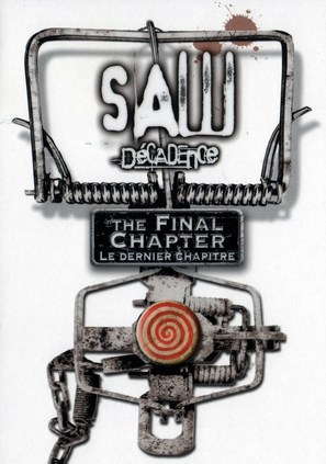 Saw 3D - Canadian DVD movie cover (thumbnail)