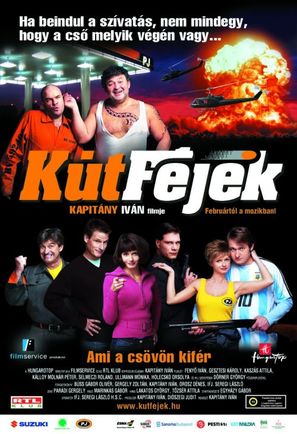 K&uacute;tfejek - Hungarian Movie Poster (thumbnail)