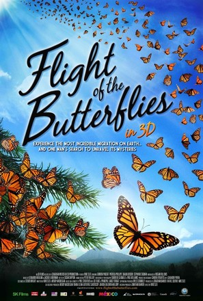 Flight of the Butterflies - Canadian Movie Poster (thumbnail)