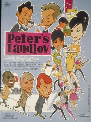 Peters landlov - Danish Movie Poster (thumbnail)
