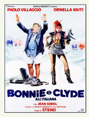 Bonnie e Clyde all&#039;italiana - Italian Movie Poster (thumbnail)