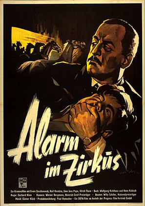 Alarm im Zirkus - German Movie Poster (thumbnail)