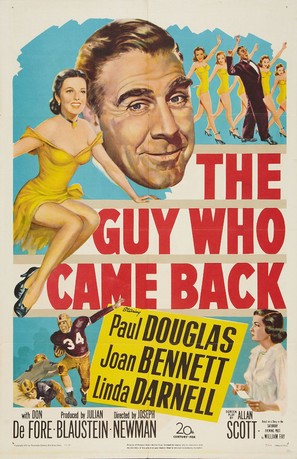 The Guy Who Came Back - Movie Poster (thumbnail)