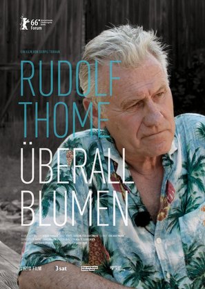 Rudolf Thome - &Uuml;berall Blumen - German Movie Poster (thumbnail)