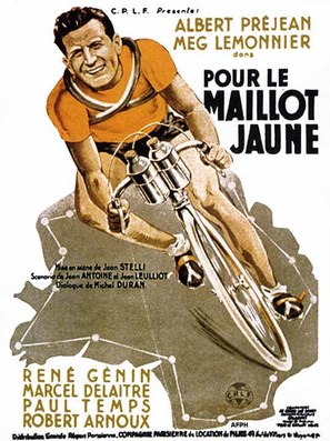 Pour le maillot jaune - French Movie Poster (thumbnail)