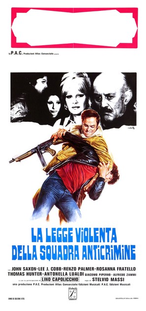 La legge violenta della squadra anticrimine - Italian Movie Poster (thumbnail)