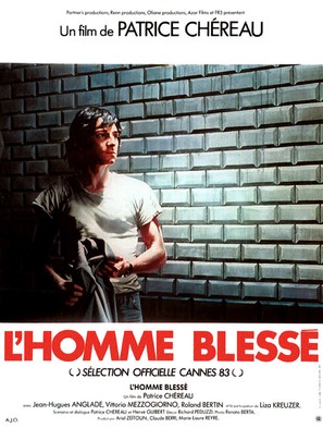 L&#039;homme bless&eacute; - French Movie Poster (thumbnail)