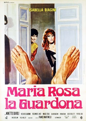 Maria Rosa la guardona - Italian Movie Poster (thumbnail)