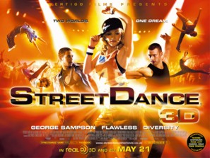 StreetDance 3D - British Theatrical movie poster (thumbnail)