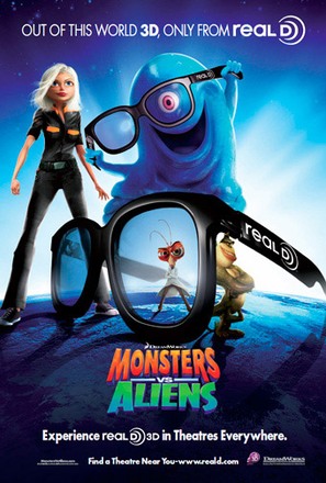 Monsters vs. Aliens - Movie Poster (thumbnail)