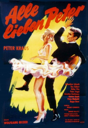 Alle lieben Peter - German Movie Poster (thumbnail)