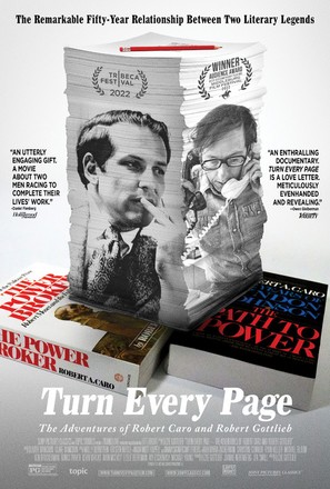 Turn Every Page - The Adventures of Robert Caro and Robert Gottlieb - Movie Poster (thumbnail)