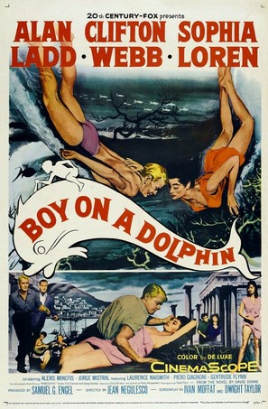Boy on a Dolphin - Movie Poster (thumbnail)