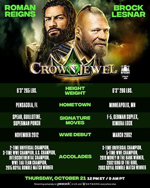WWE Crown Jewel - Movie Poster (thumbnail)