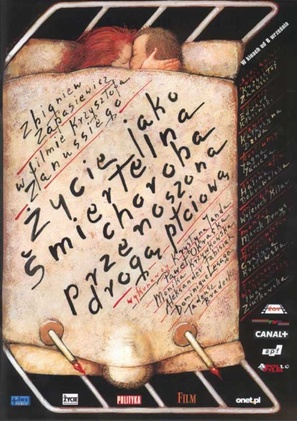 Zycie jako smiertelna choroba przenoszona droga plciowa - Polish Movie Poster (thumbnail)