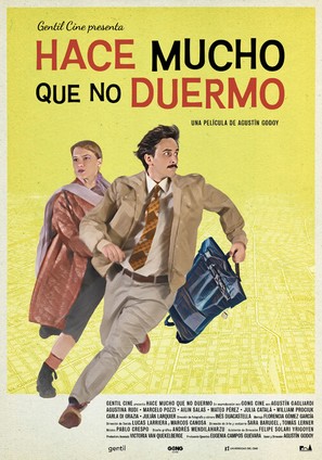 Hace mucho que no duermo - Argentinian Movie Poster (thumbnail)