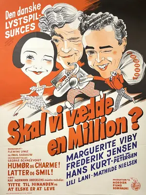 Skal vi vædde en million? Poster