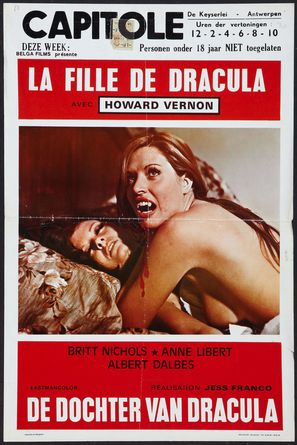 La fille de Dracula - Belgian Movie Poster (thumbnail)