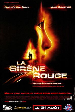 La sir&egrave;ne rouge - French Movie Poster (thumbnail)
