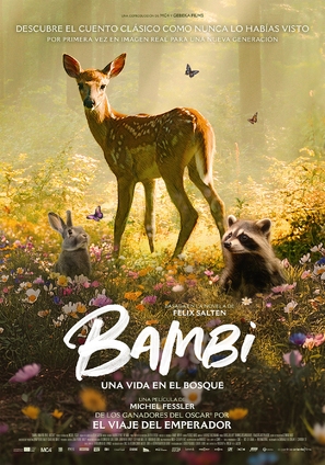 Bambi, L&#039;histoire d&#039;une vie dans les bois - Spanish Movie Poster (thumbnail)