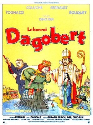 Le bon roi Dagobert - French Movie Poster (thumbnail)