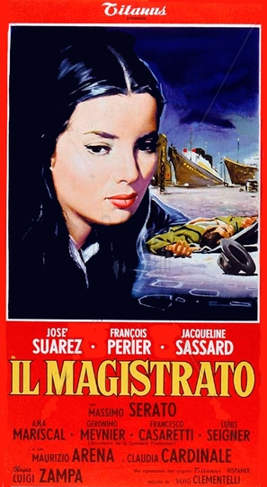 Il magistrato - Italian Movie Poster (thumbnail)