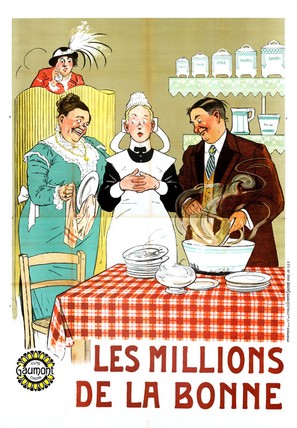 Les millions de la bonne - French Movie Poster (thumbnail)