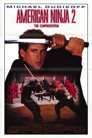 American Ninja 2: The Confrontation - VHS movie cover (thumbnail)