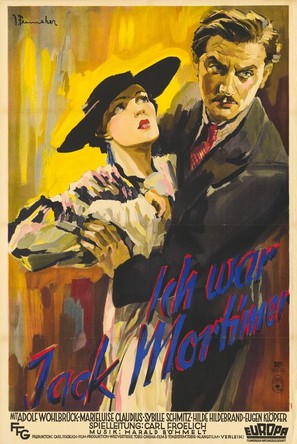 Ich war Jack Mortimer - German Movie Poster (thumbnail)