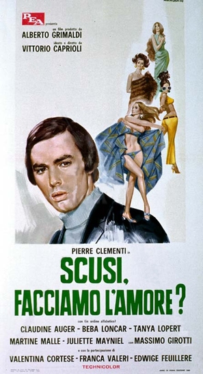 Scusi, facciamo l&#039;amore? - Italian Movie Poster (thumbnail)