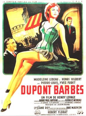 Dupont Barb&egrave;s - French Movie Poster (thumbnail)