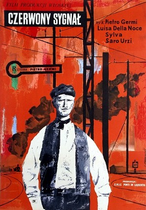 Il ferroviere - Polish Movie Poster (thumbnail)