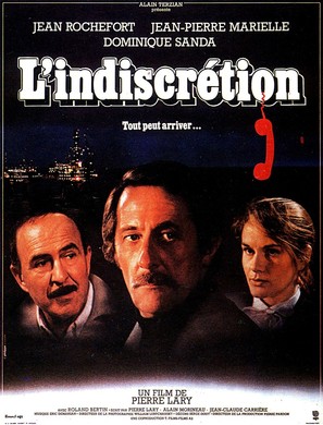 L&#039;indiscr&eacute;tion - French Movie Poster (thumbnail)