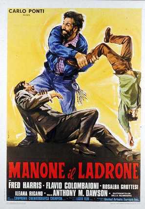 Manone il ladrone - Italian Movie Poster (thumbnail)