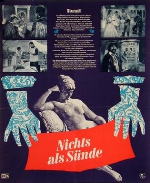 Nichts als S&uuml;nde - German Movie Poster (thumbnail)