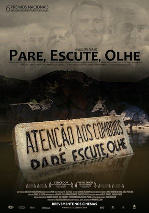 P&aacute;re, Escute, Olhe - Portuguese Movie Poster (thumbnail)