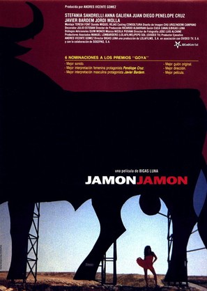 Jam&oacute;n, jam&oacute;n - Spanish Movie Poster (thumbnail)