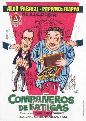 I due compari - Spanish Movie Poster (thumbnail)