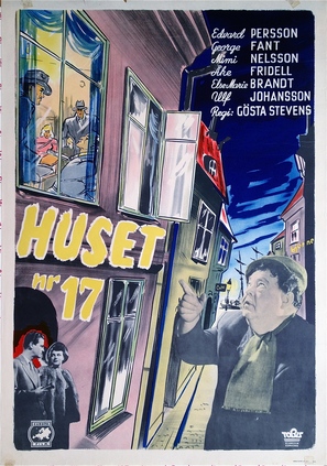 Huset nr 17 - Swedish Movie Poster (thumbnail)