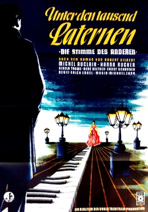 Unter den tausend Laternen - German Movie Poster (thumbnail)