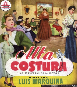 Alta costura - Spanish Movie Poster (thumbnail)