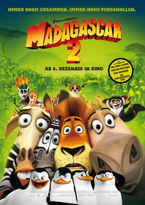 Madagascar: Escape 2 Africa - German Movie Poster (thumbnail)