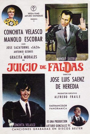 Juicio de faldas - Spanish Movie Poster (thumbnail)