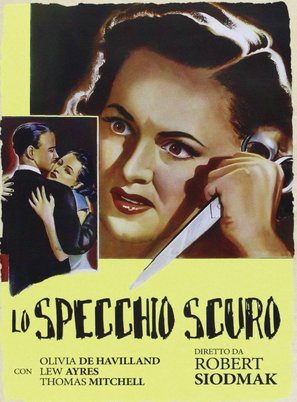 The Dark Mirror - Italian Movie Poster (thumbnail)