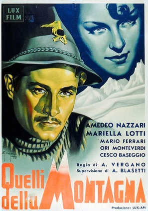 Quelli della montagna - Italian Movie Poster (thumbnail)